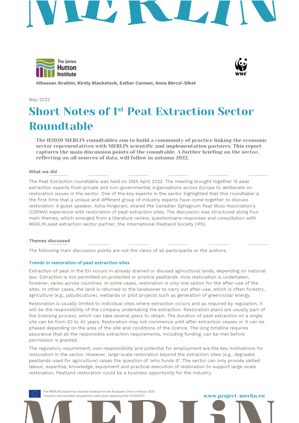 open/download report RT1: Peat extraction as pdf